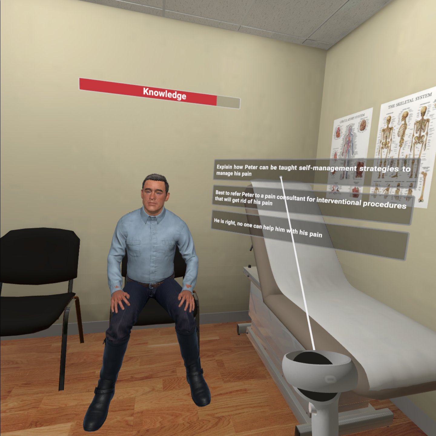 VR Medical Training Simulation